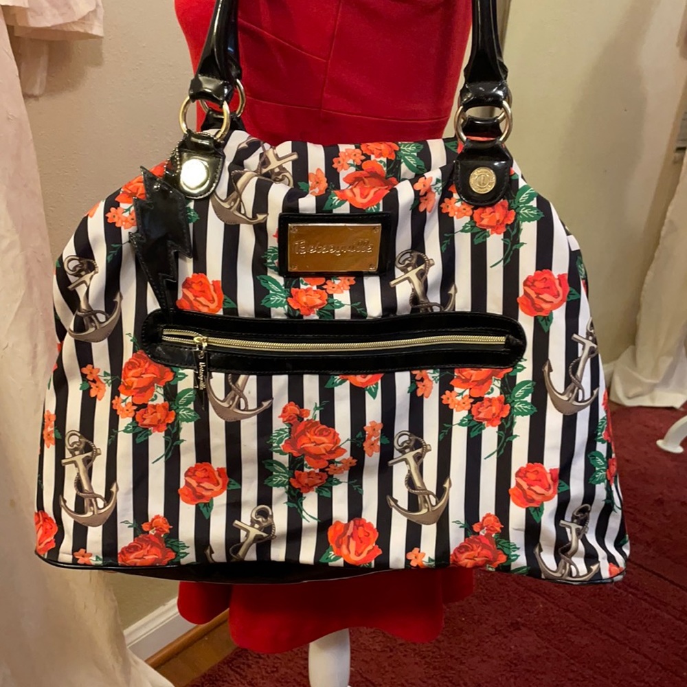 Betsey Johnson overnight bag